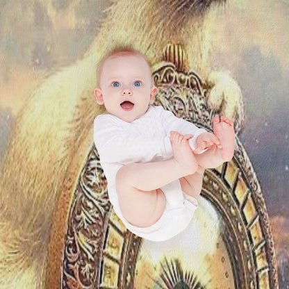 His Dark Materials - Pan & Alethiometer Durable Throw Blanket