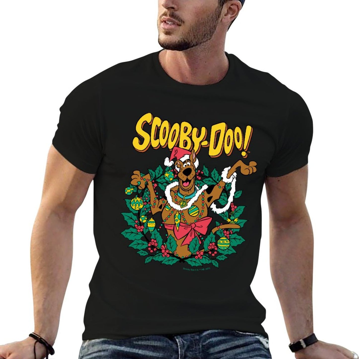 Scooby Doo Christmas  High-quality Stitching T-Shirt