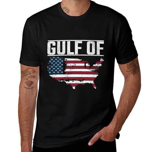 Gulf of United States of America USA Premium Heathered Texture T-Shirt