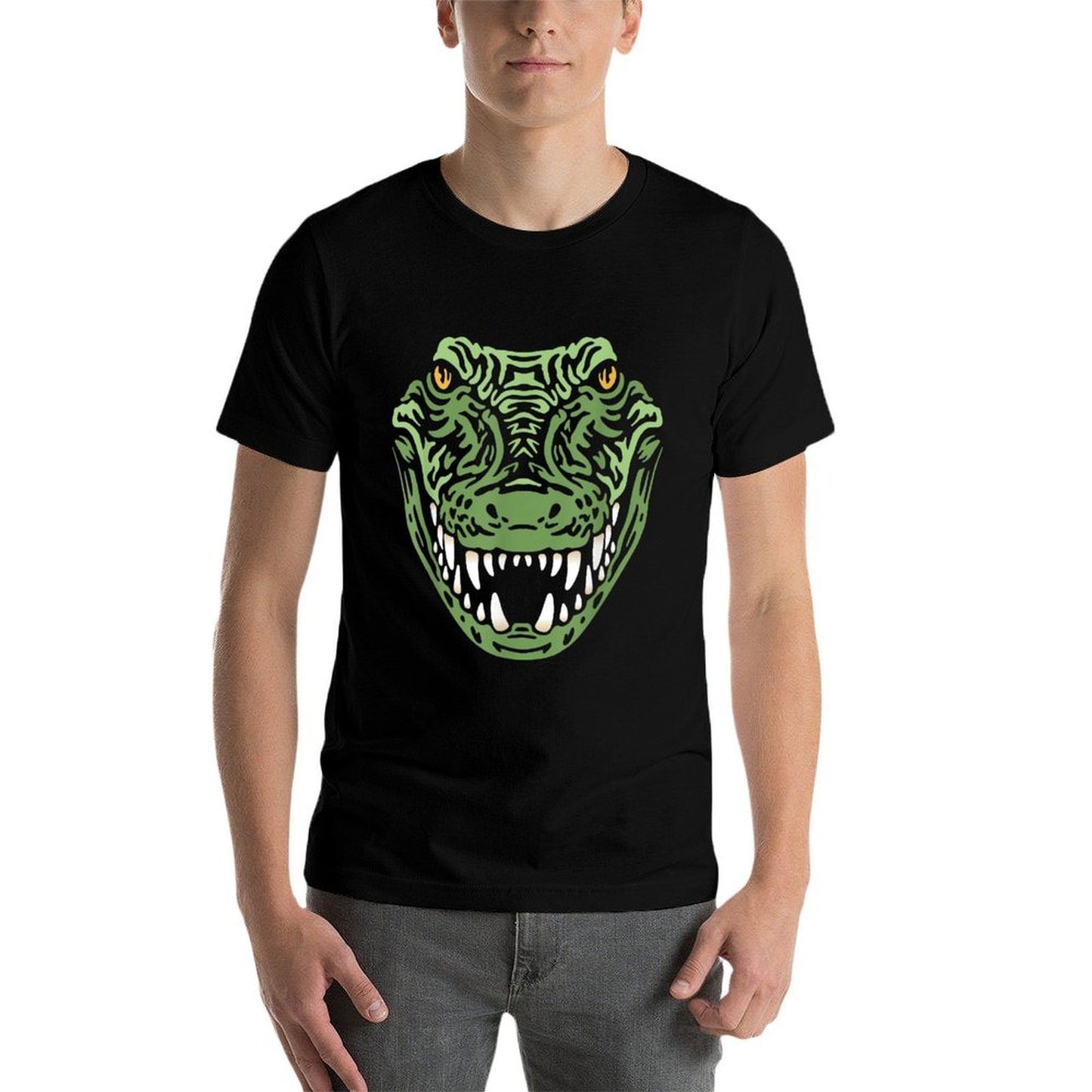 Crocodile Alligator Face Crocodiles Gator  Soft T-Shirt