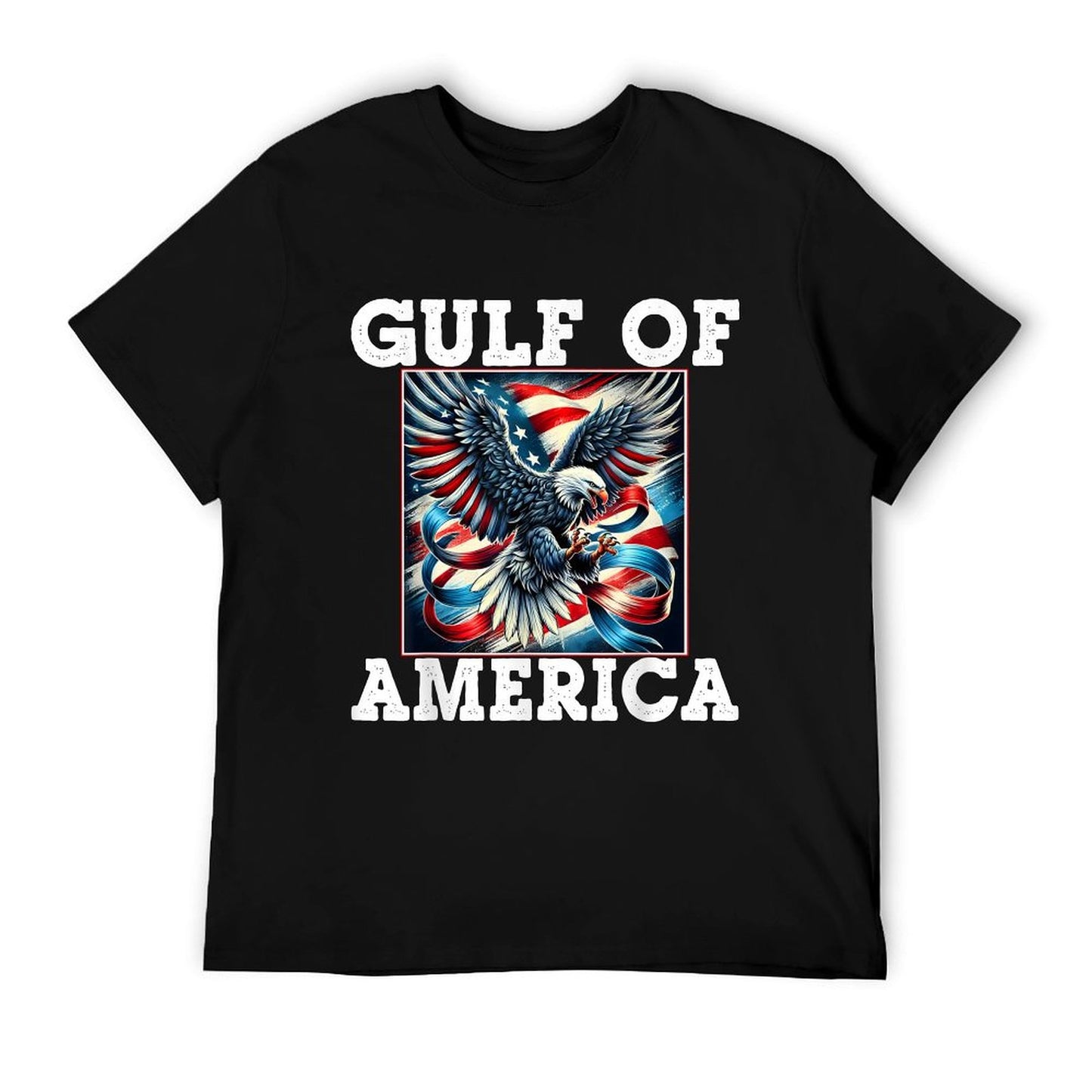 Gulf of USA America Vintage USA Flag Vintage-inspired T-Shirt