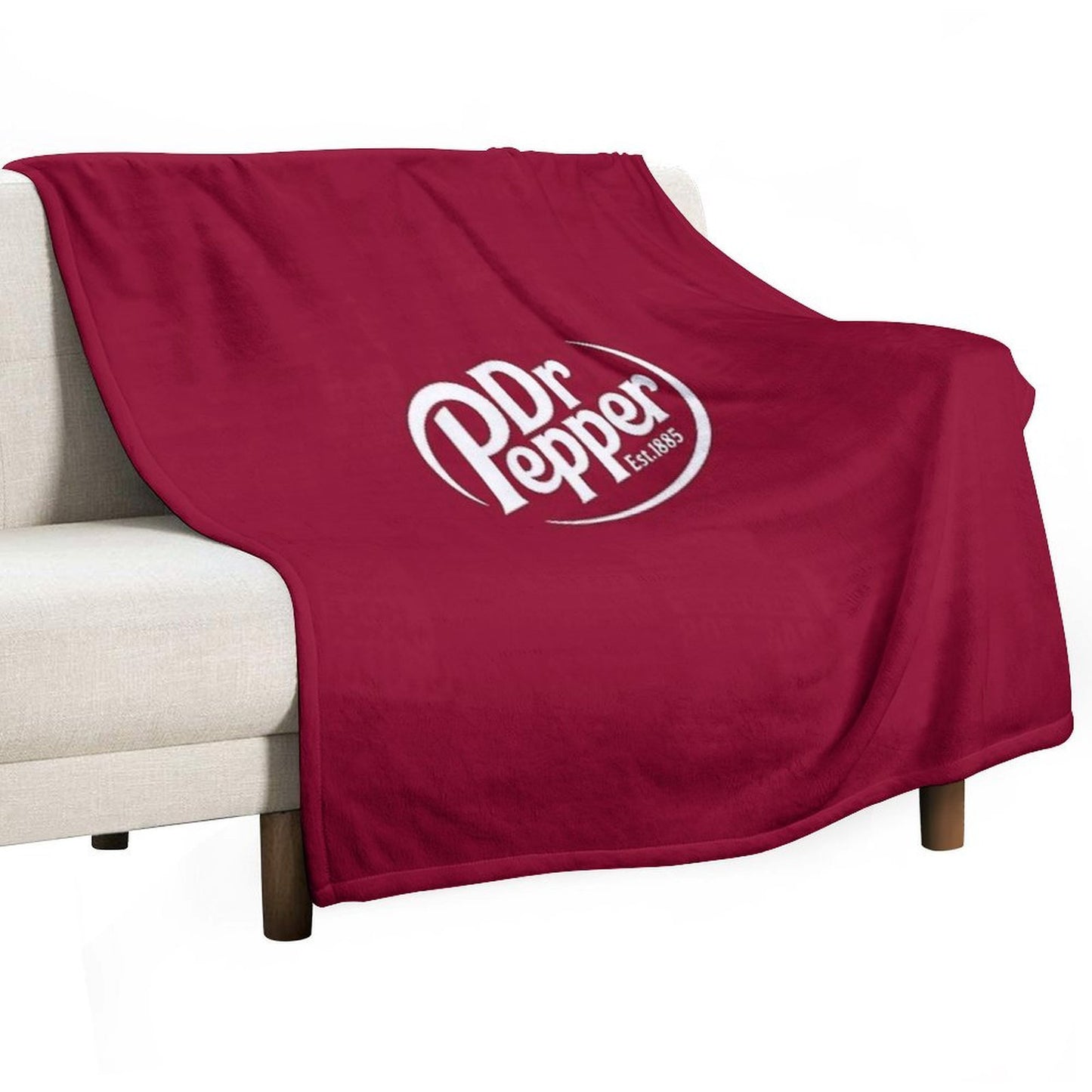 Vintage Soda Lover Est 1885 Compact Throw Blanket