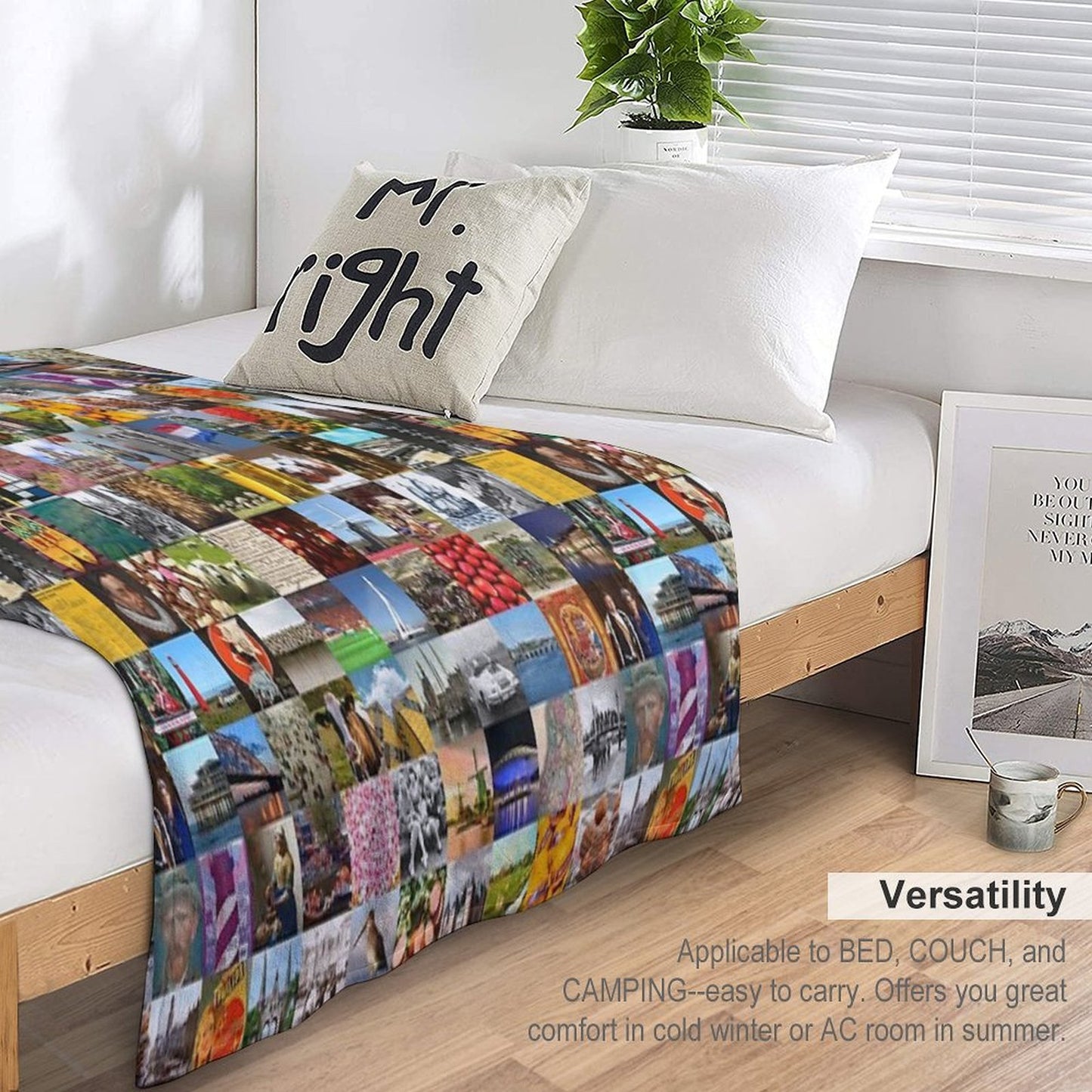 Typical Netherlands Collage of History And Holland Versatility Throw Blanket