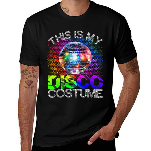 This Is My Disco Costume - 1970s Funky Party 70s Groove  Breathable T-Shirt
