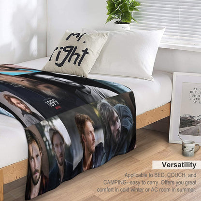 Andreas Pietschmann Collage Design Multi-functional Throw Blanket