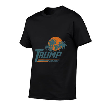 Funny Trump Shirt Gulf Of Us America Est 2025 ( 2 Side ) Trendy Pattern T-Shirt