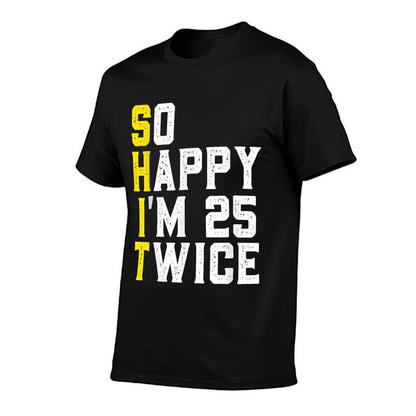 Funny 50 Year Old Joke Humor 50th Birthday Gift  Affordable Price T-Shirt