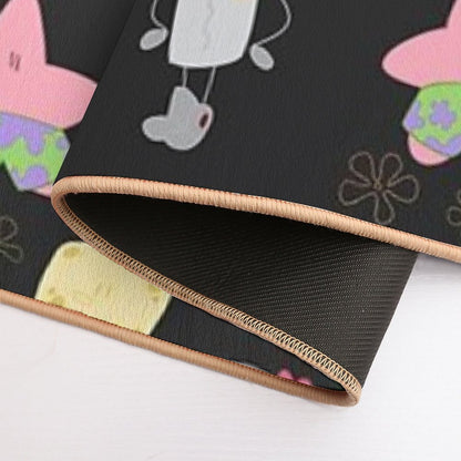 Spongebob Characters  High-Traffic Bath Mat