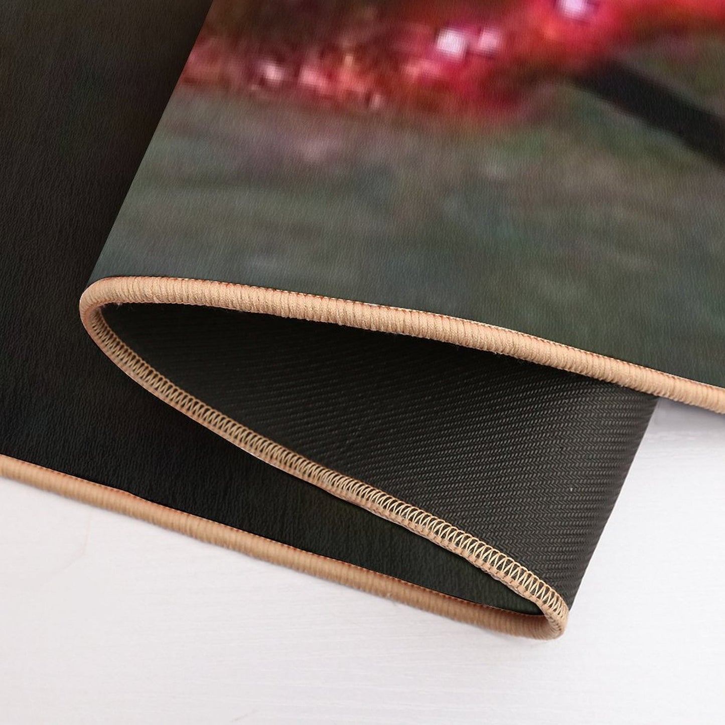 Digital Glitter Edit Wicked Witch Wants Those Shoes Mask  Ruby Slippers  Art Edit  Stain-Proof Bath Mat