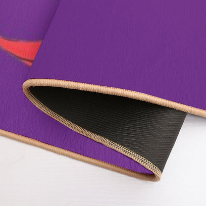 Lady with A Red Hat  Anti-Trip Bath Mat