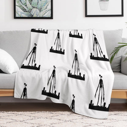 Siren Head Multi-functional Throw Blanket