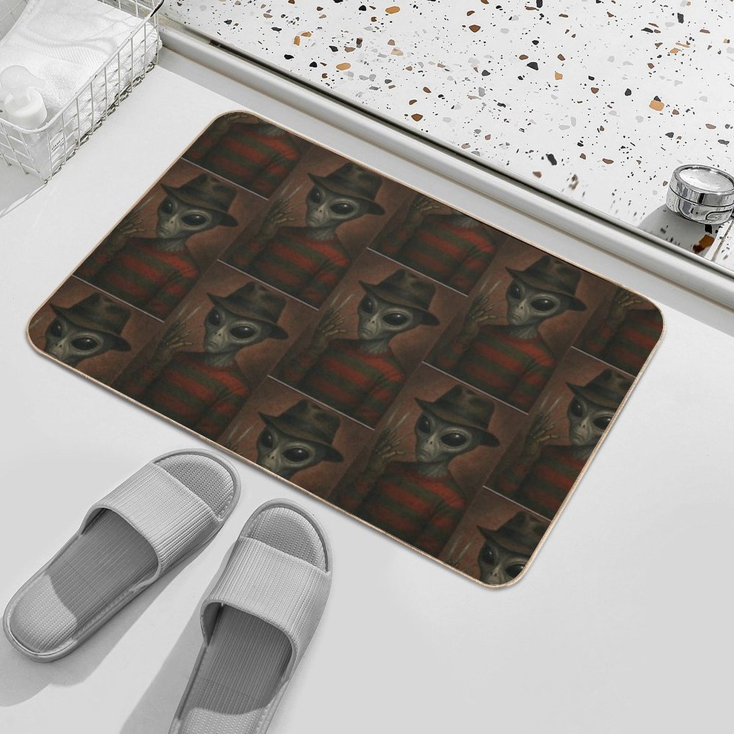 Freddy Krueger  Odorless Bath Mat