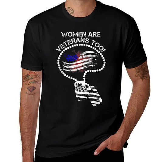 Women Are Veterans Too  Moisture-wicking T-Shirt