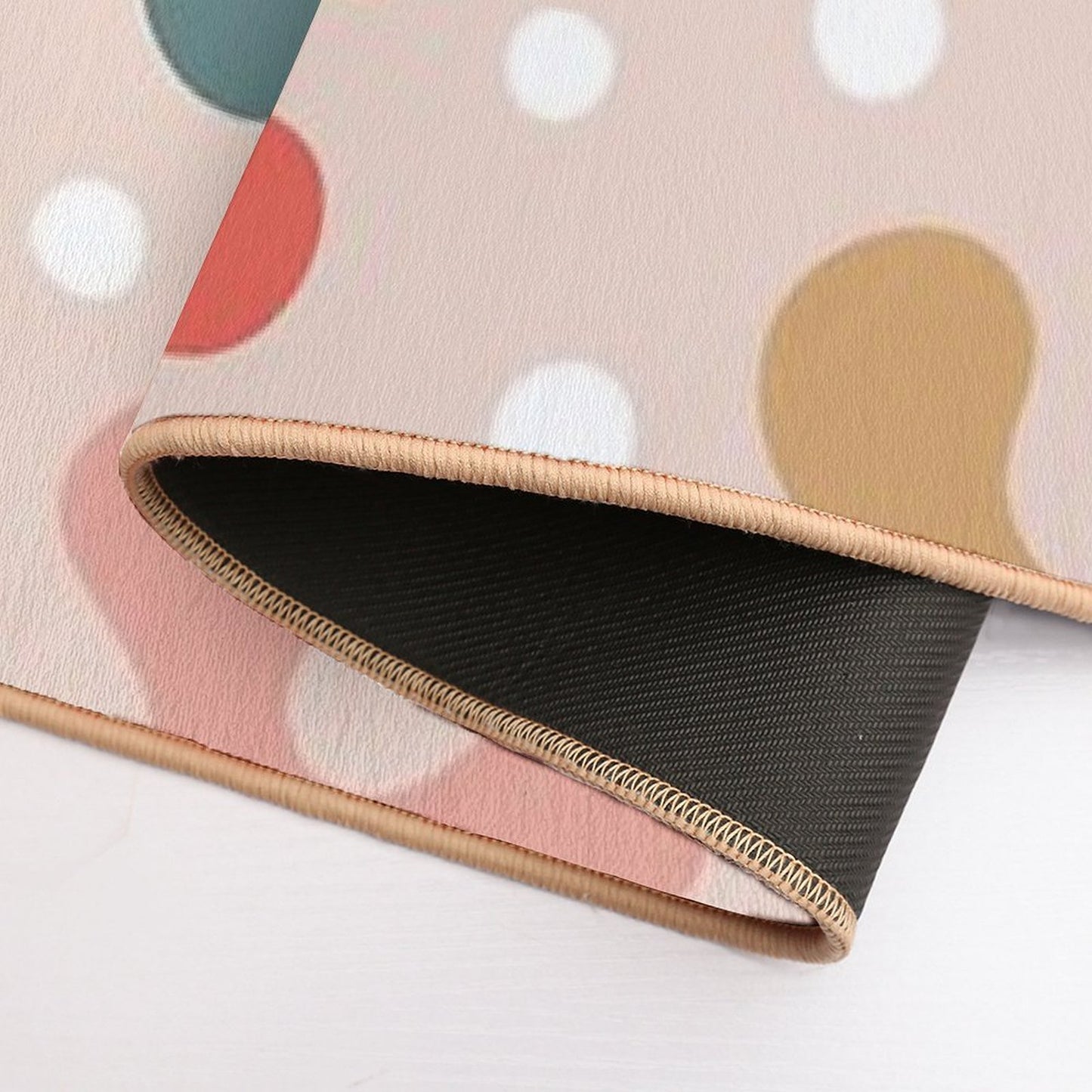 Pretty Mid Century Modern Floral Pattern 848  Long-Lasting Bath Mat