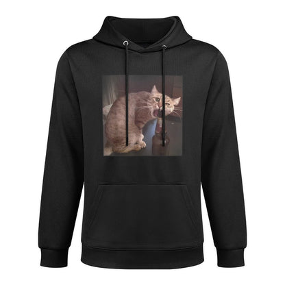 Funny Beer Cat Meme Humor Party Animal Gifts Men Women Layering Staple Hoodie