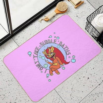 BIG MOUTH - “I Only Take Bubble Baths”  Non-Slip Bath Mat