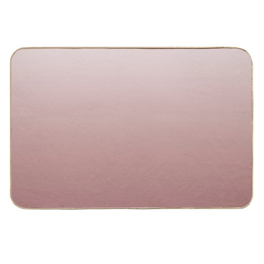 Dusty Ash Rose Pink Ombre  Eco-Friendly Bath Mat