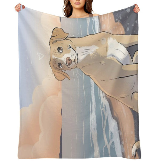 Funky Quick-dry Throw Blanket