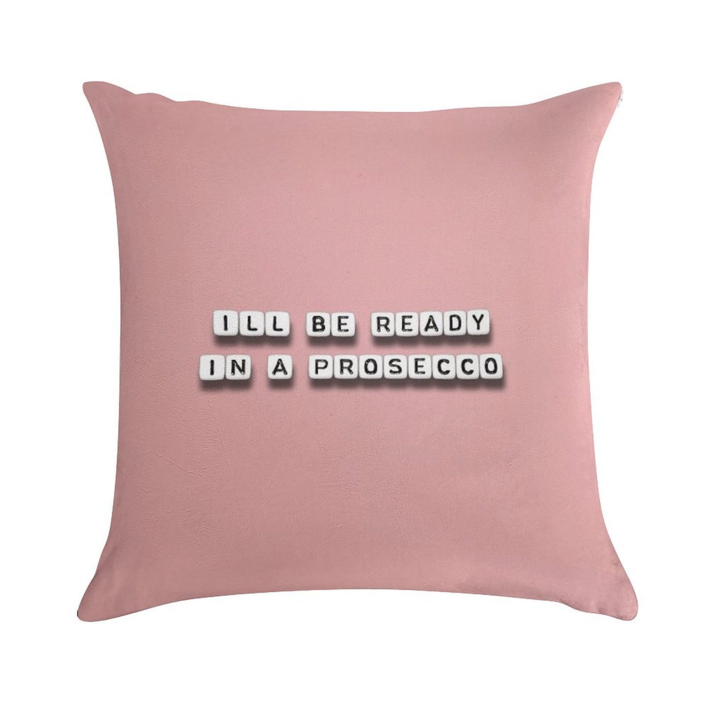 I'll Be Ready Soft Style Accent Throw Pillow