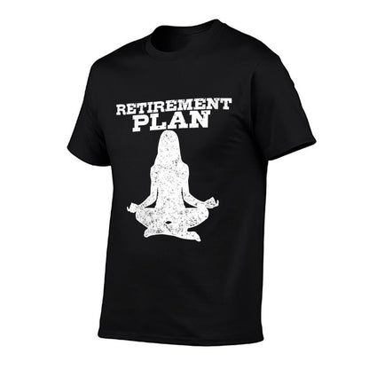 Womens Funny Retirement Gifts Sayings Retired Plan Yoga Lover  Soft T-Shirt