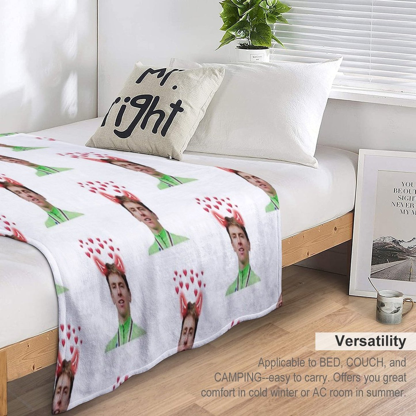 Pogi Being SExI Quick-dry Throw Blanket