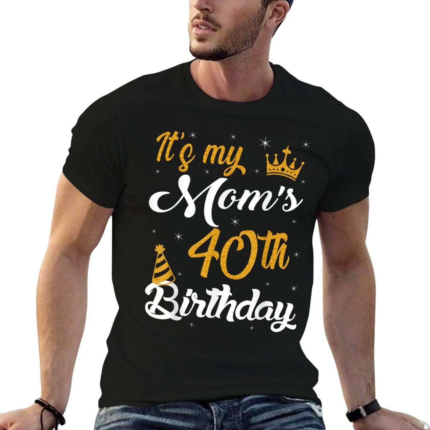 Happy It's My Mom's 40th Birthday 1985 40 Years Old  Breathable T-Shirt