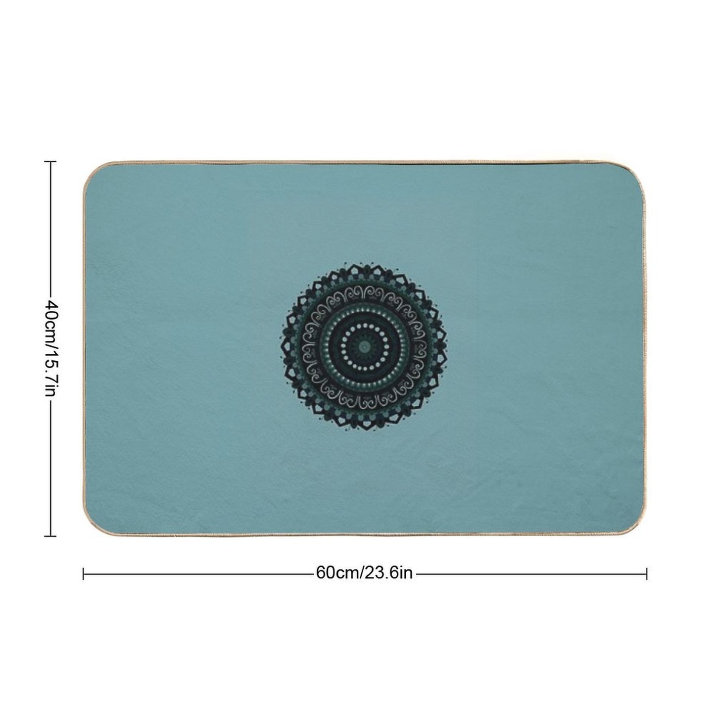 Mandala Art  Versatile Bath Mat