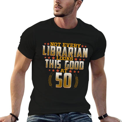 Librarian 50th Birthday  Lightweight T-Shirt
