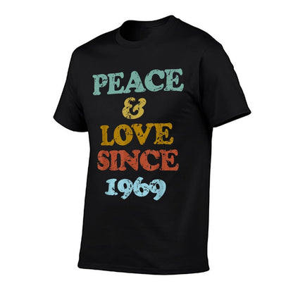Peace & Love Since 1969 50th Birthday 50th Anniversary  Eco-friendly Material T-Shirt