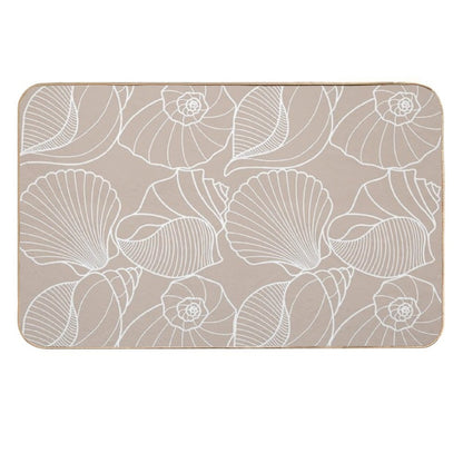 Bona Fide Beige by Sherwin Williams  Fade-Resistant Bath Mat