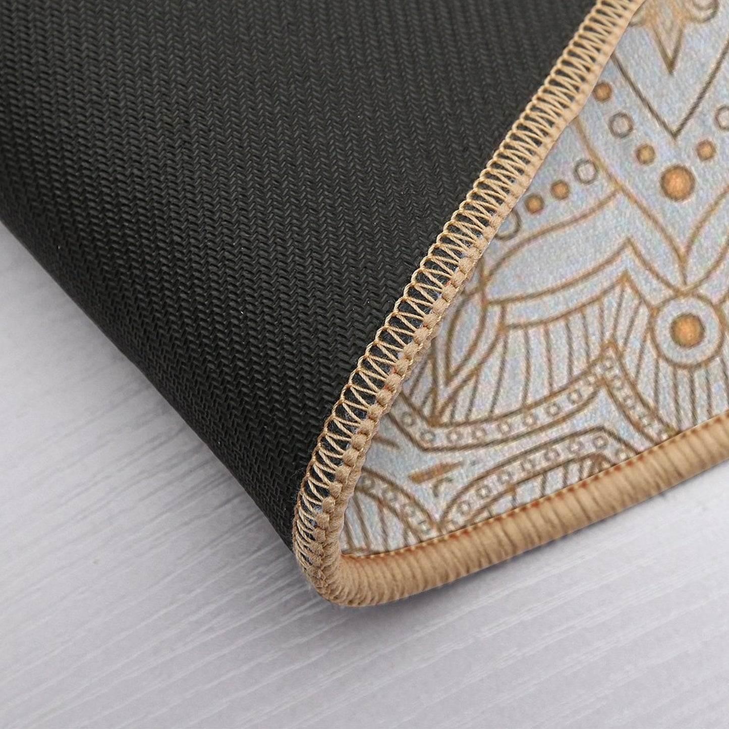 Perfection Mandala 10  Dirt-Trapping Bath Mat