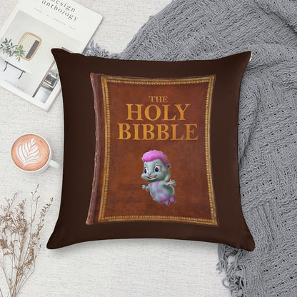 The Holy Bibble Soft High-Density Material Throw Pillow