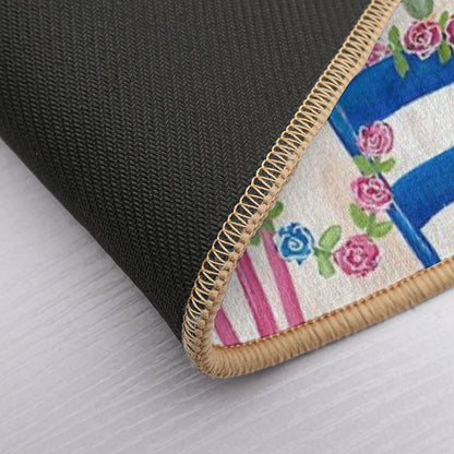 The Cats Tea Party  Toxin-Free Bath Mat