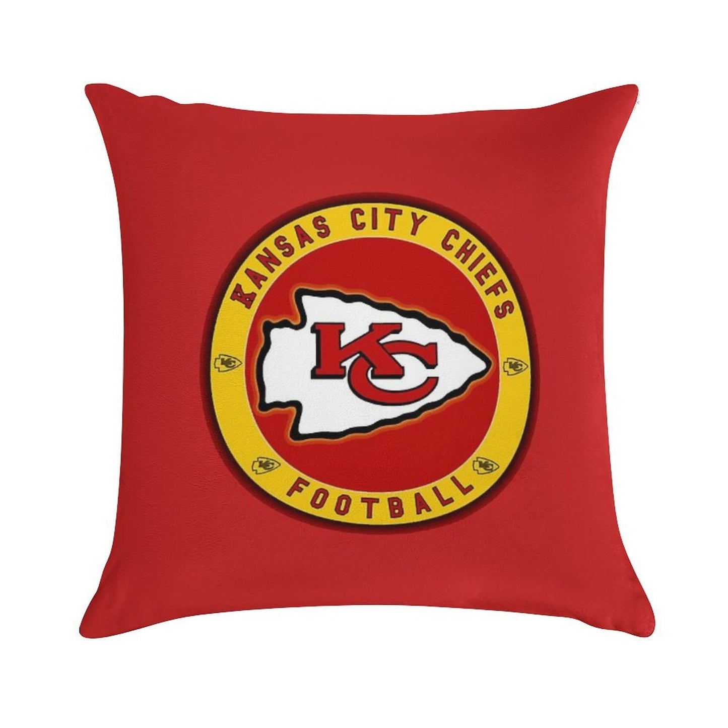 Chiefs-kansas Soft Home Decor Throw Pillow