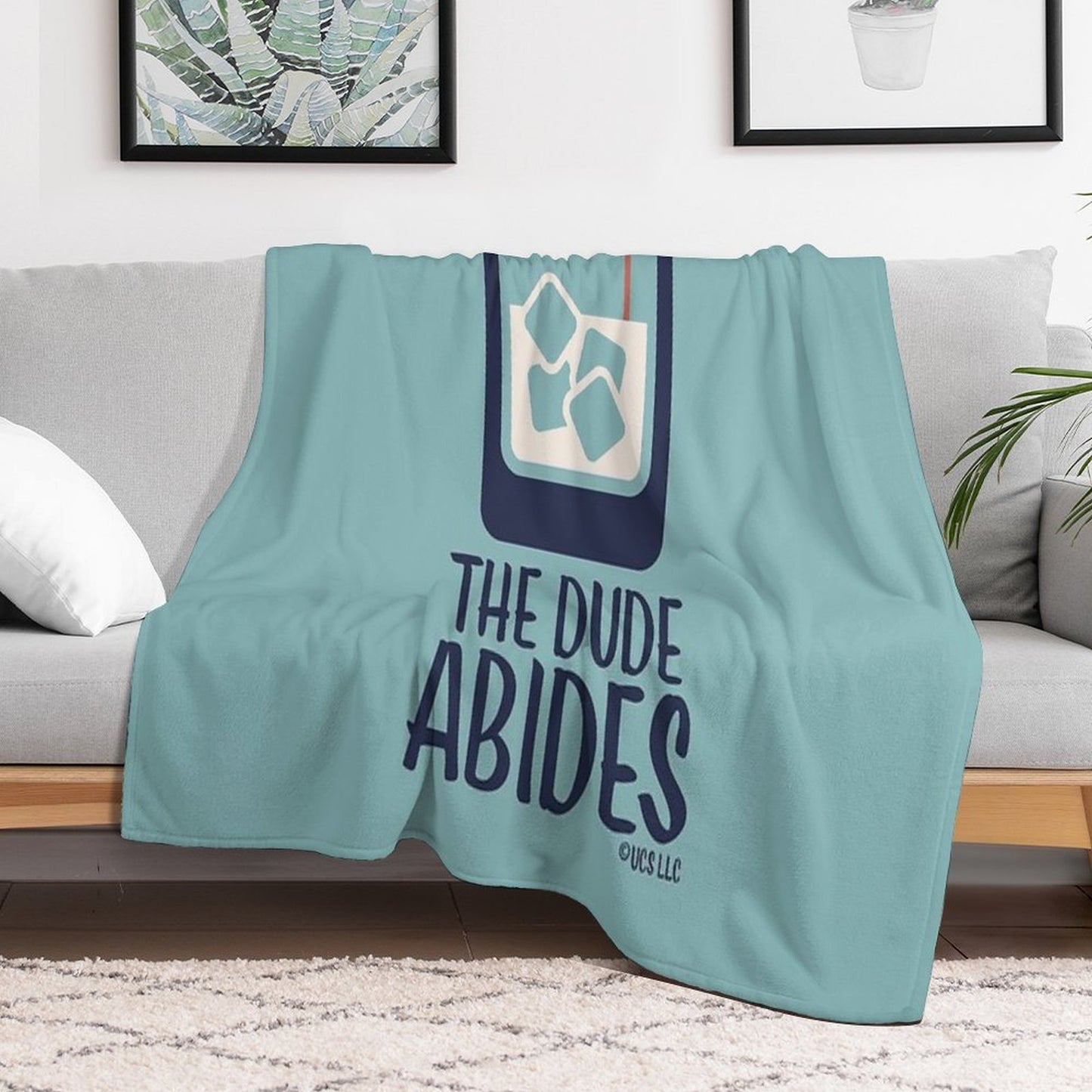 The Dude Abides - The Big Lebowski All-season Throw Blanket
