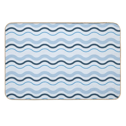 Curved Lines  Multi-Purpose Bath Mat