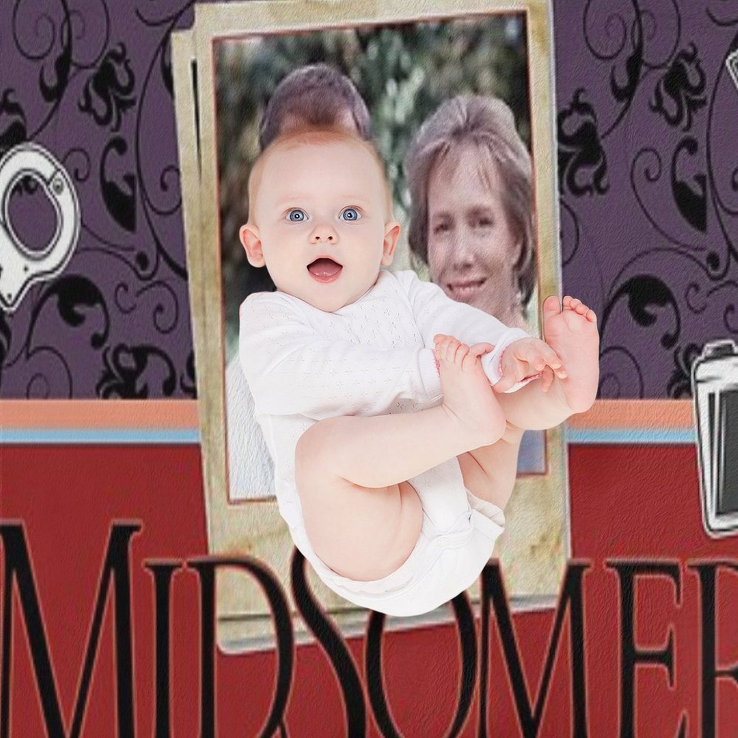 Inspector Barnaby Investigates in Midsomer Murders And Solves Exciting Criminal Cases in Idyllic England, Great Series Sustainable Throw Blanket