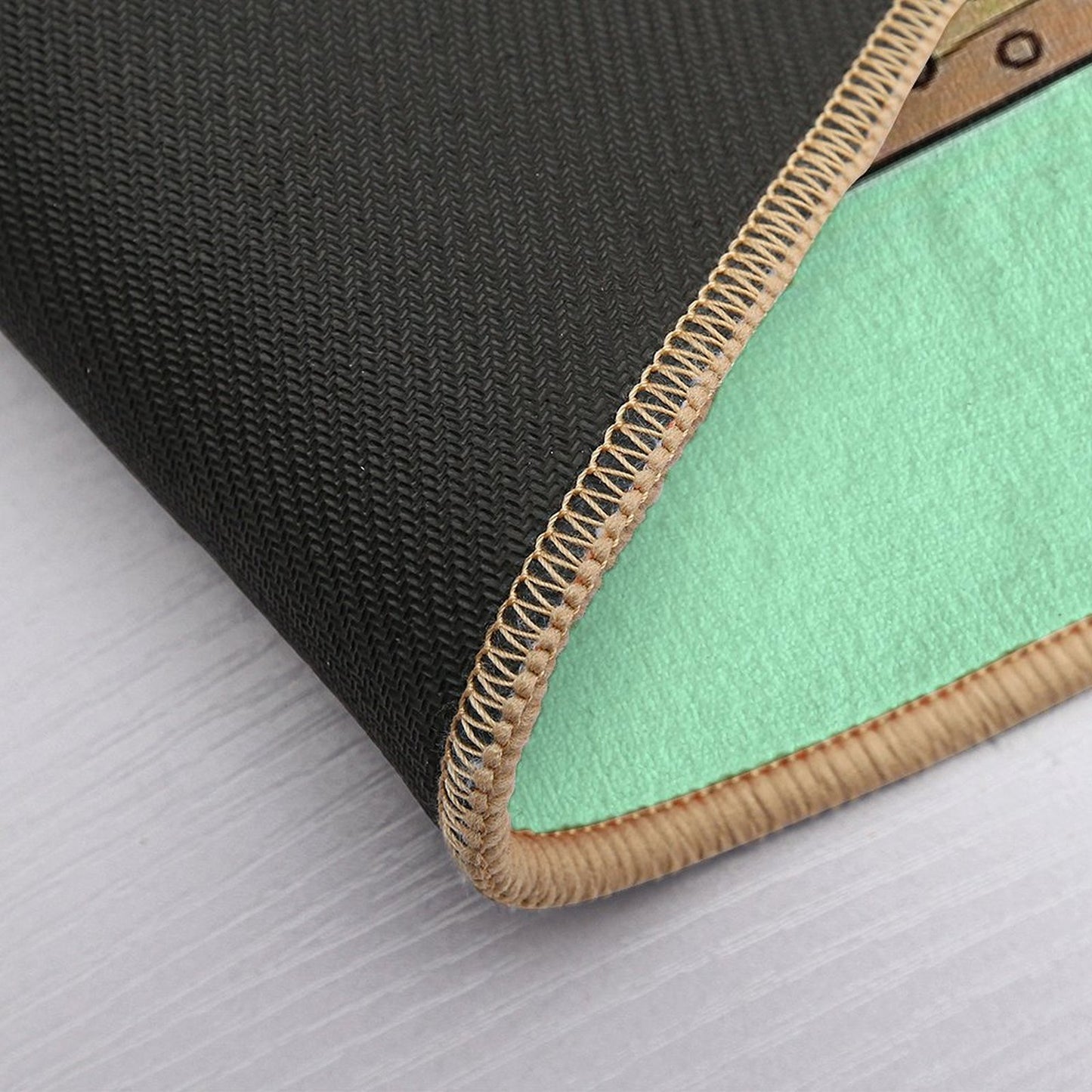 TIBETAN TIGER RUG-turquoise  Multi-Purpose Bath Mat