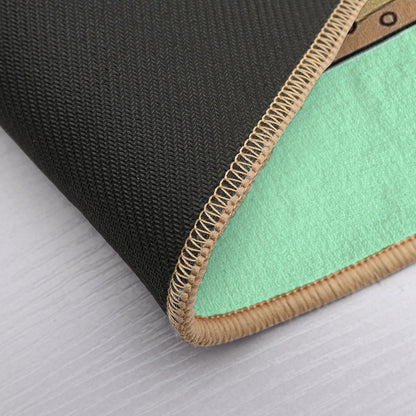 TIBETAN TIGER RUG-turquoise  Multi-Purpose Bath Mat