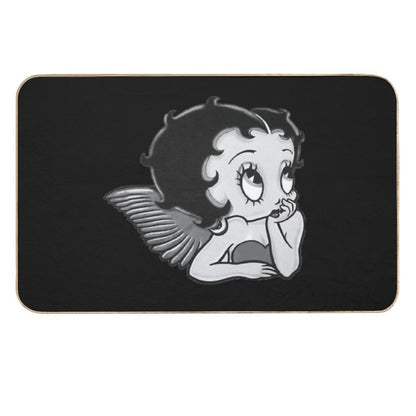 B&W Betty Boop  Easy Maintenance Bath Mat
