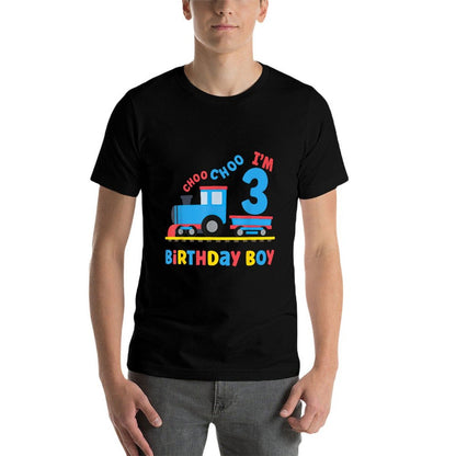 It's My 3rd Birthday Boy Choo Choo Train 3 Years Old Kids  Lightweight T-Shirt