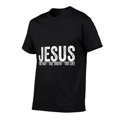 Christ Jesus The Way. The Truth. The Life Blessed Christians  Stretchy T-Shirt