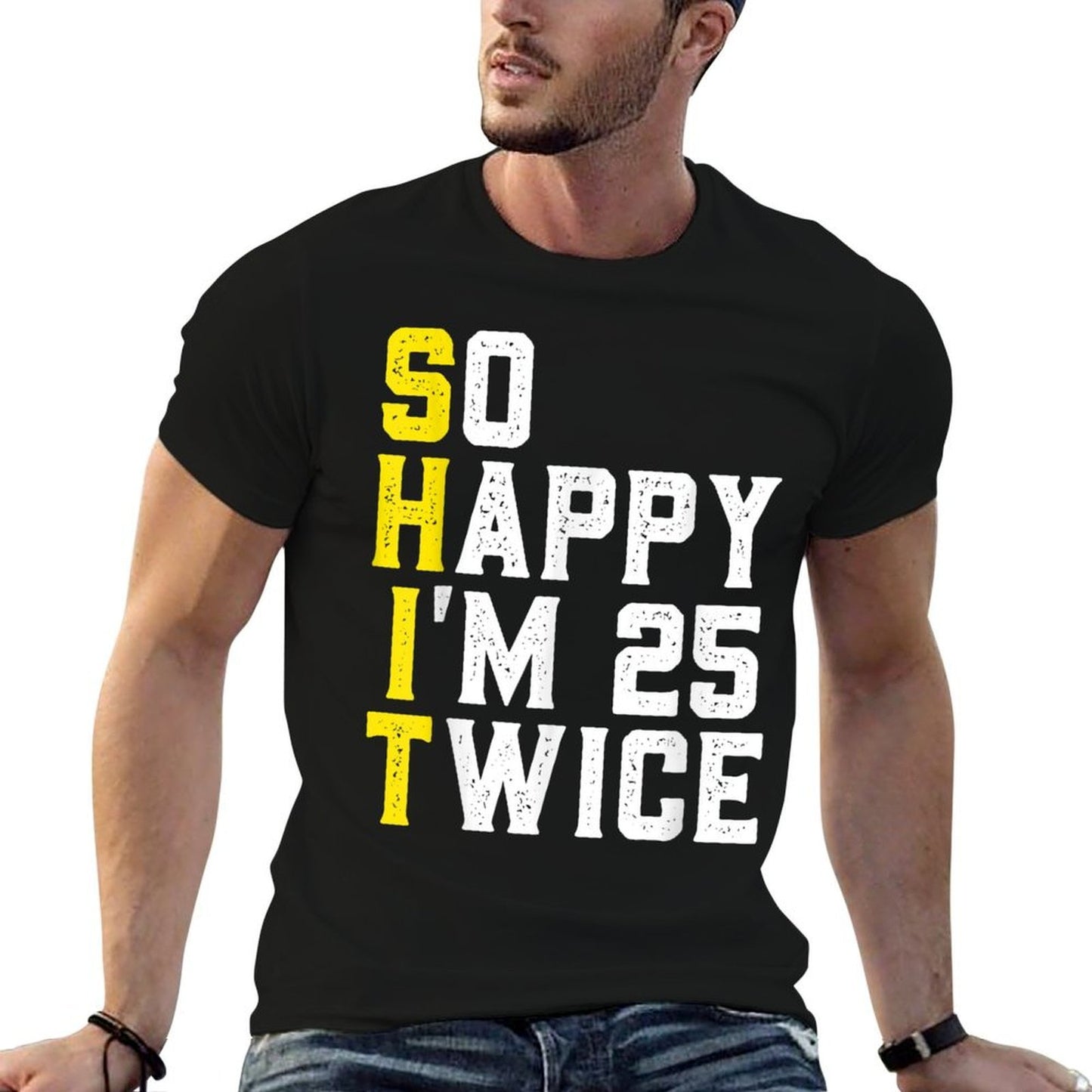 Funny 50 Year Old Joke Humor 50th Birthday Gift  Affordable Price T-Shirt
