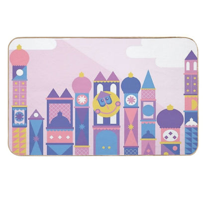 It's A Small World after All  Odorless Bath Mat