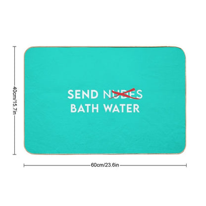 Belle Delphine Bath Water Meme  Eco-Friendly Bath Mat