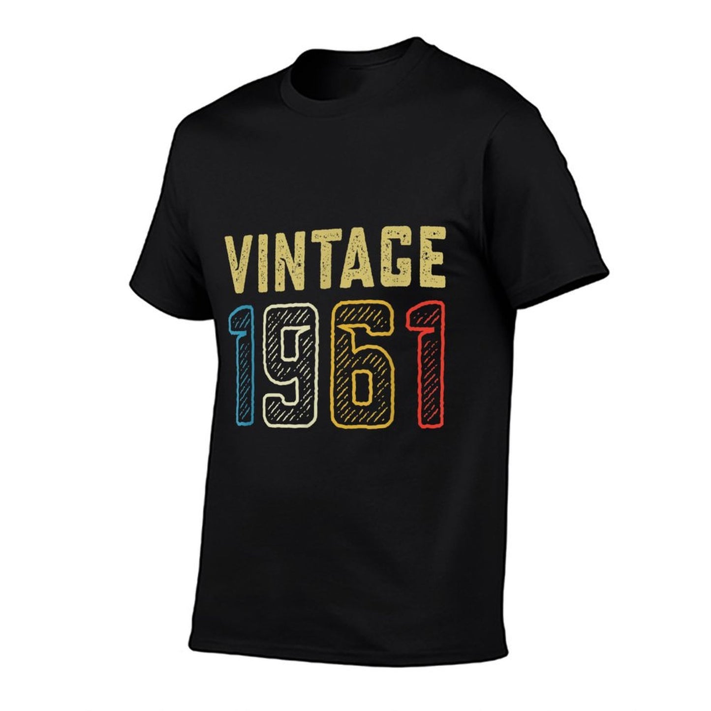 Vintage 1961 Retro 60 Year Old Bday Gift 60th Birthday  Trendy Pattern T-Shirt