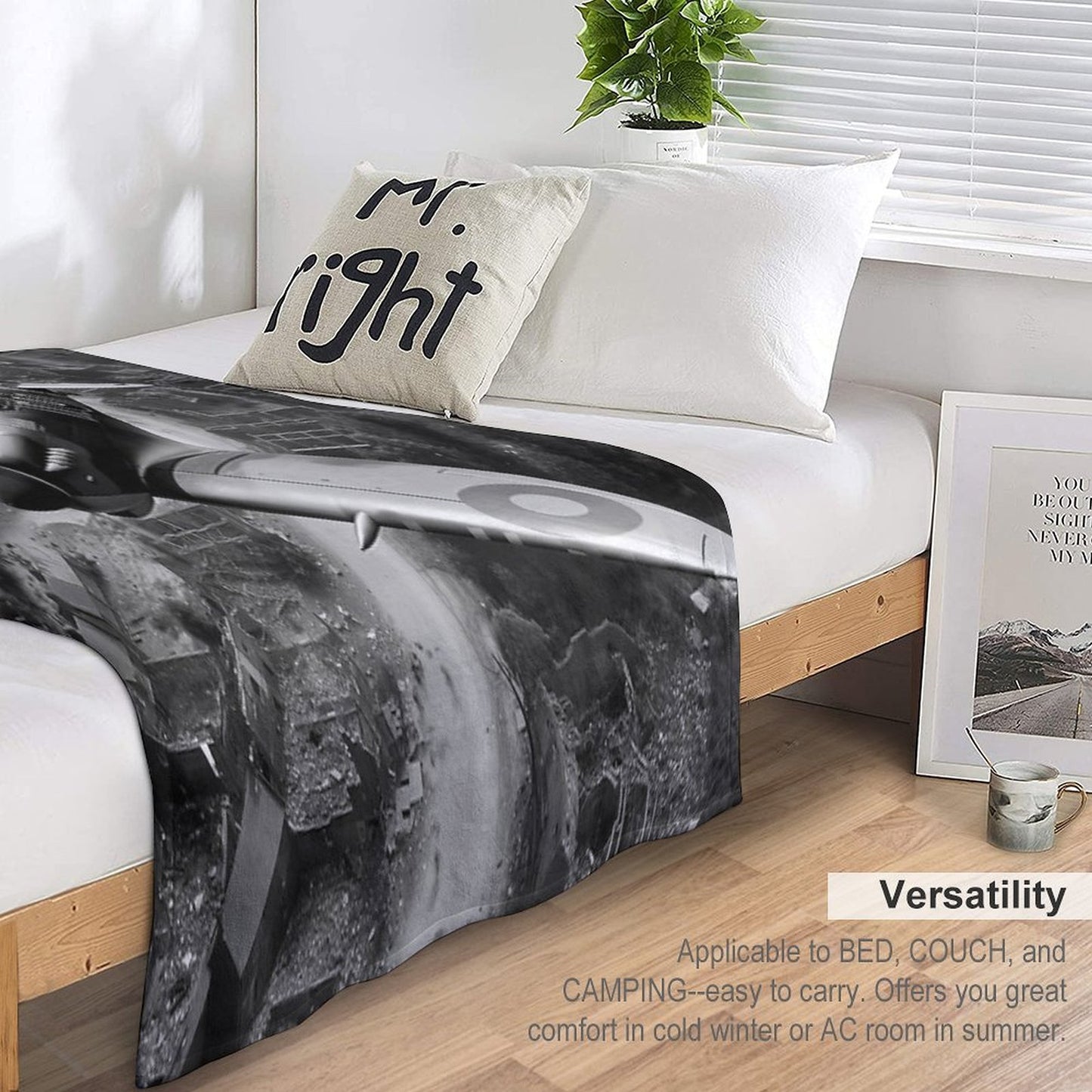 Guardian of The Skies Durable Throw Blanket