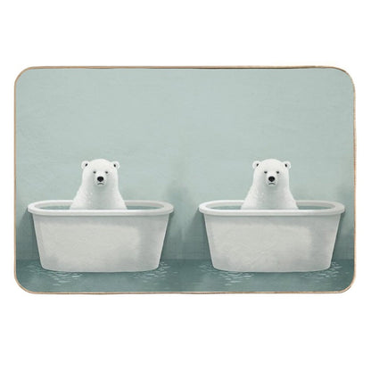 Cartoon World of Fantasy Humor And Absurdity  Toxin-Free Bath Mat