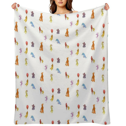 Animals Inspired Sheet All-season Throw Blanket