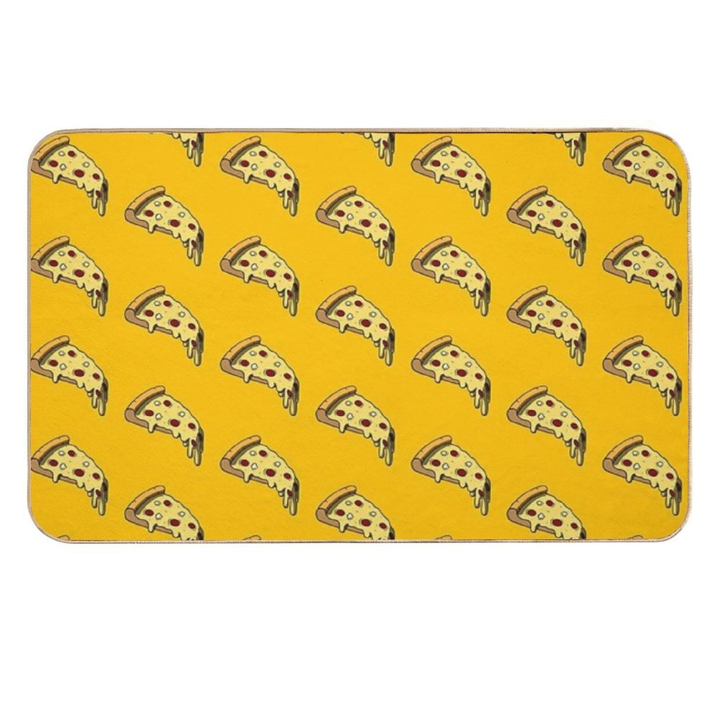 Slice of Pizza  Repositionable Bath Mat